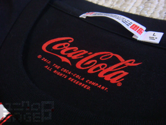 □ユニクロ UTグランプリ2012大賞 コカコーラTシャツ 09 Black