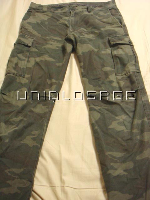 ユニクロ 06年 迷彩カーゴパンツ Uniqlosageg