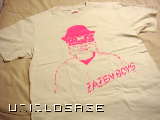 ZAZEN BOYS ディレイマン Tシャツ ブラック L - タレントグッズ